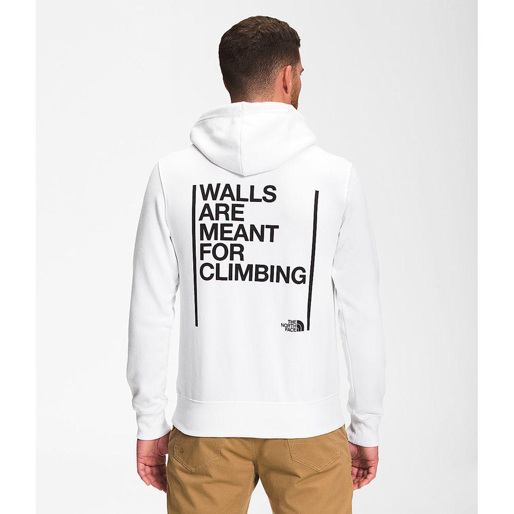 The North Face Walls Pullover Ανδρικα Φούτερ Hoodie - Ασπρα (QUFX06178)